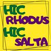 undefined Hic Rhodus, hic salta