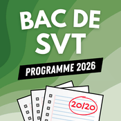 Podcast Bac de SVT | Programme 2026