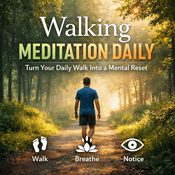 Podcast Walking Meditation Daily: Turn Your Daily Walk Into a Mental Reset
